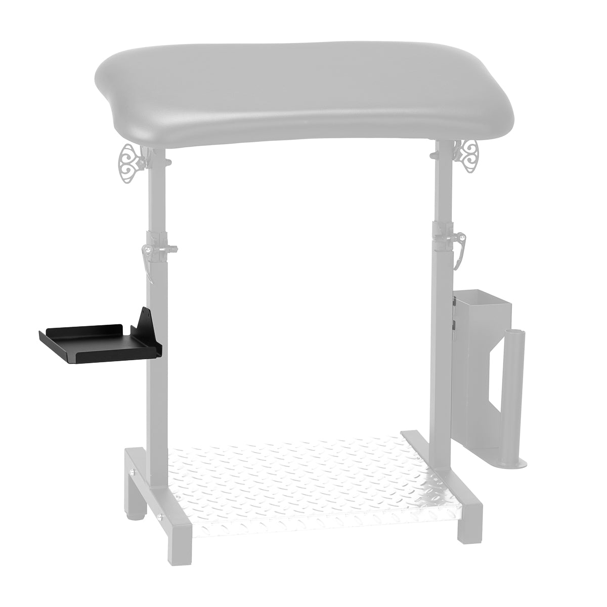 Accessory tray for the Pro Ink 720 tattoo armrest