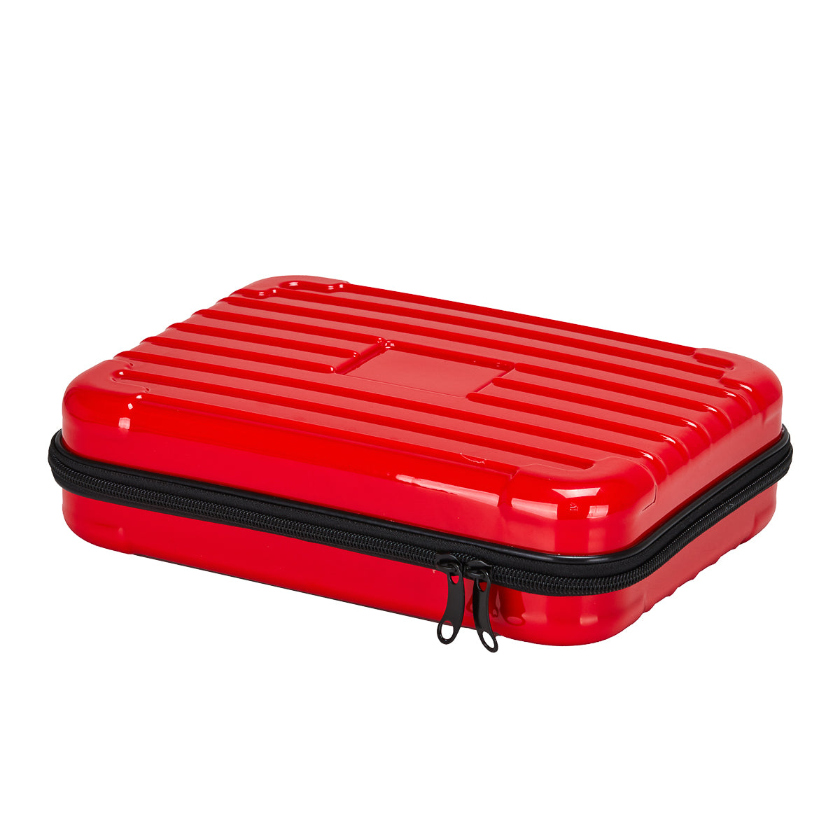 Barber hairdressing case red