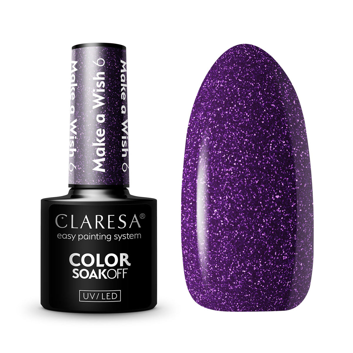 CLARESA Hybrid Polish Make a wish 6 -5g