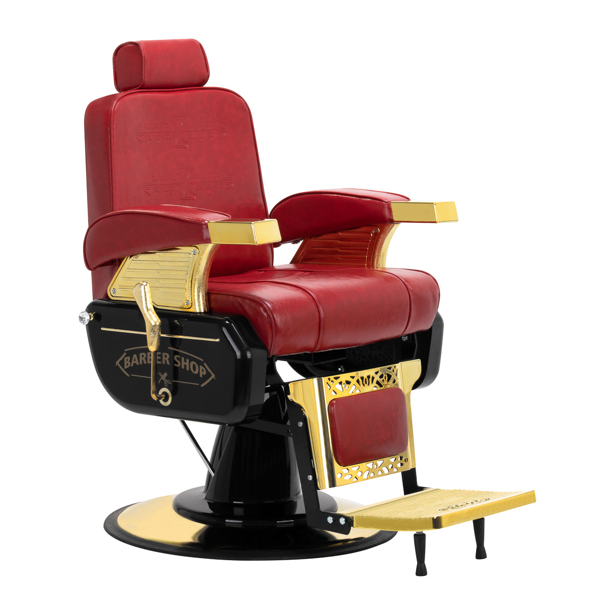 Kappersstoel Hair System MT-91 Rood