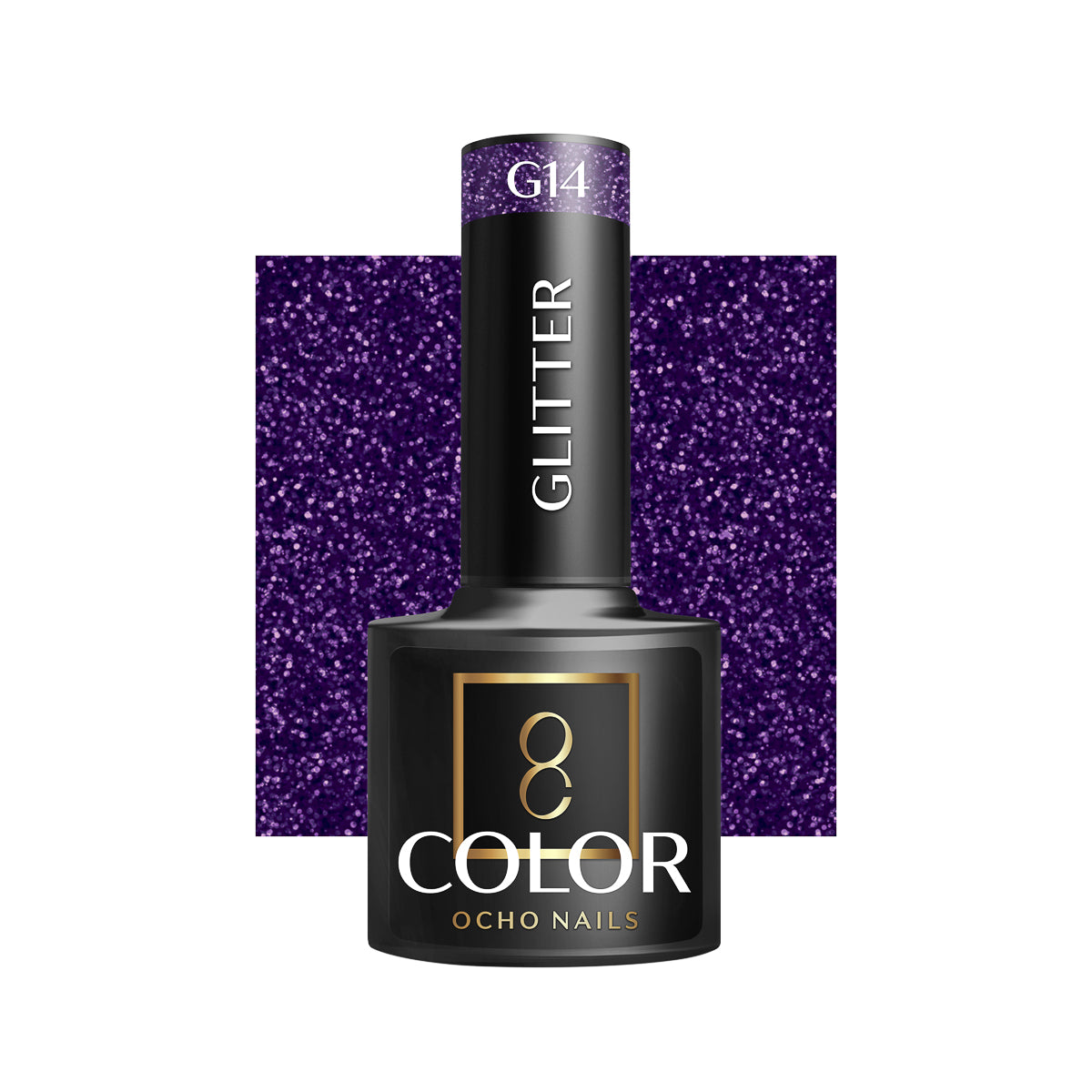 OCHO NAILS Hybrid nail polish glitter G14 -5 g