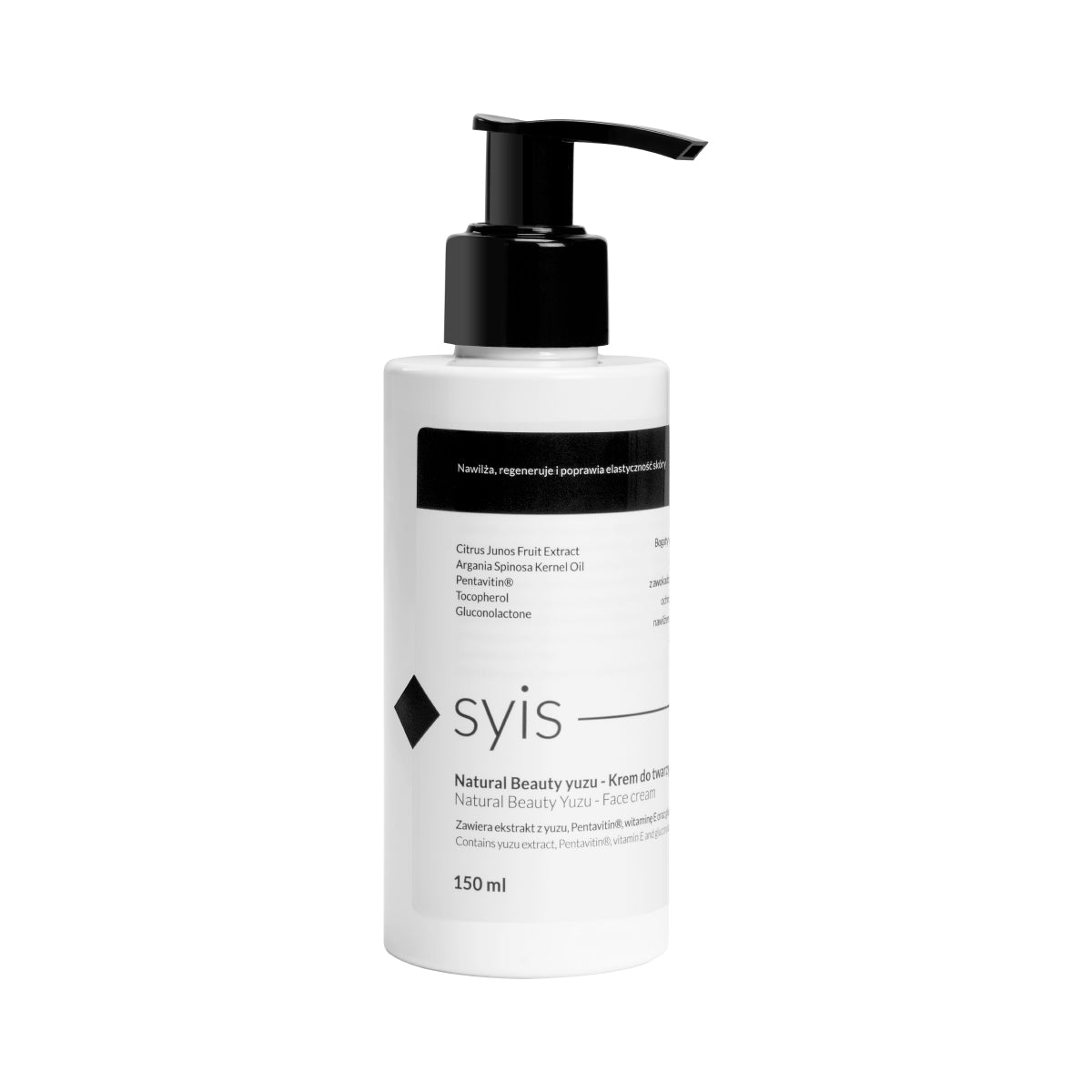 Syis Natural Beauty Yuzu Gezichtscrème 150 ml