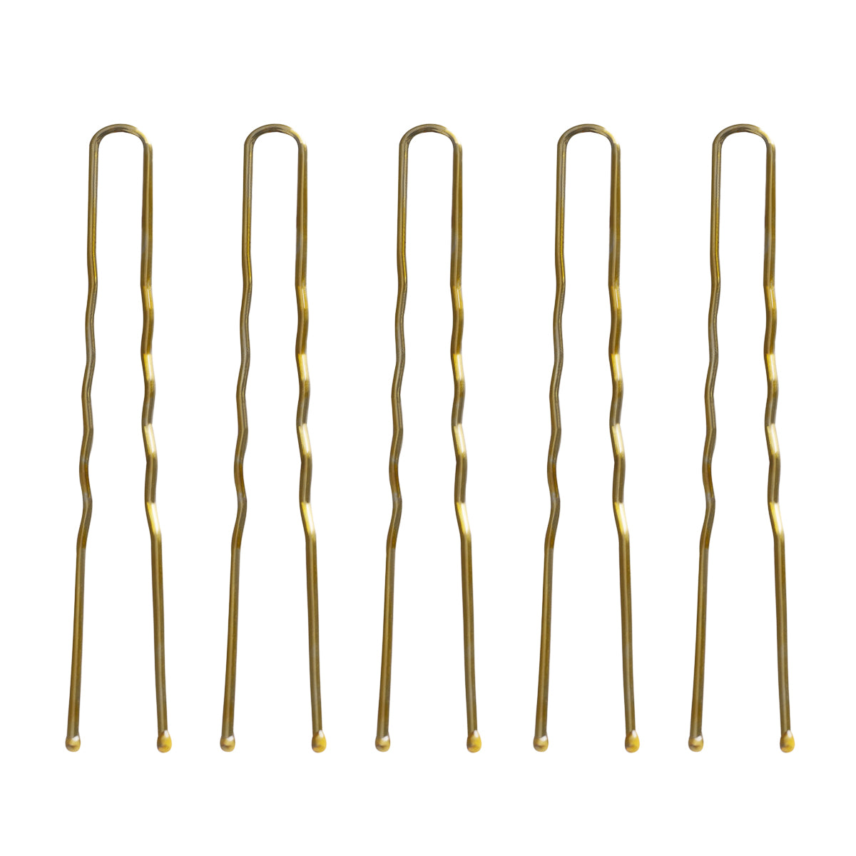 Haarspelden E-57, 5,6 cm goud, 120 stuks