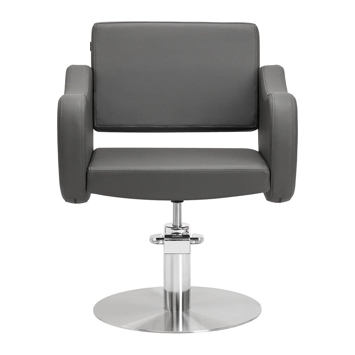 Gabbiano hairdressing chair Sewilla Gray INOX base