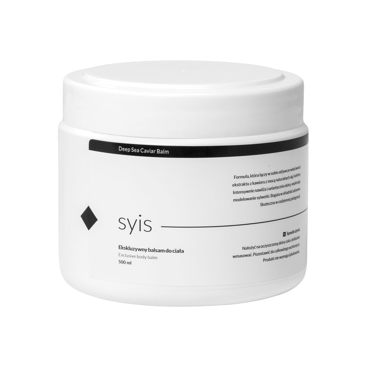 Syis Diepzeekaviaarbalsem - Exclusieve bodybalsem 500 ml