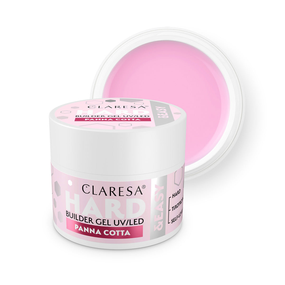 CLARESA HARD&EASY BUILDER GEL PANNA COTTA 12g