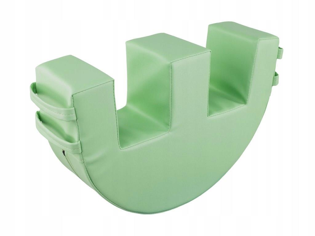 E-vormig kussen K022, Groen