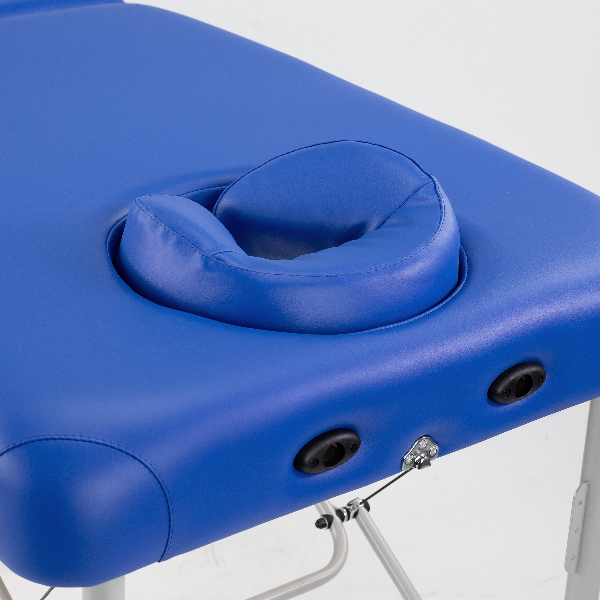 Massagetafel Medmal 70 Vinyl Flex K012 met comfortabele gezichtsuitsparing, marineblauw
