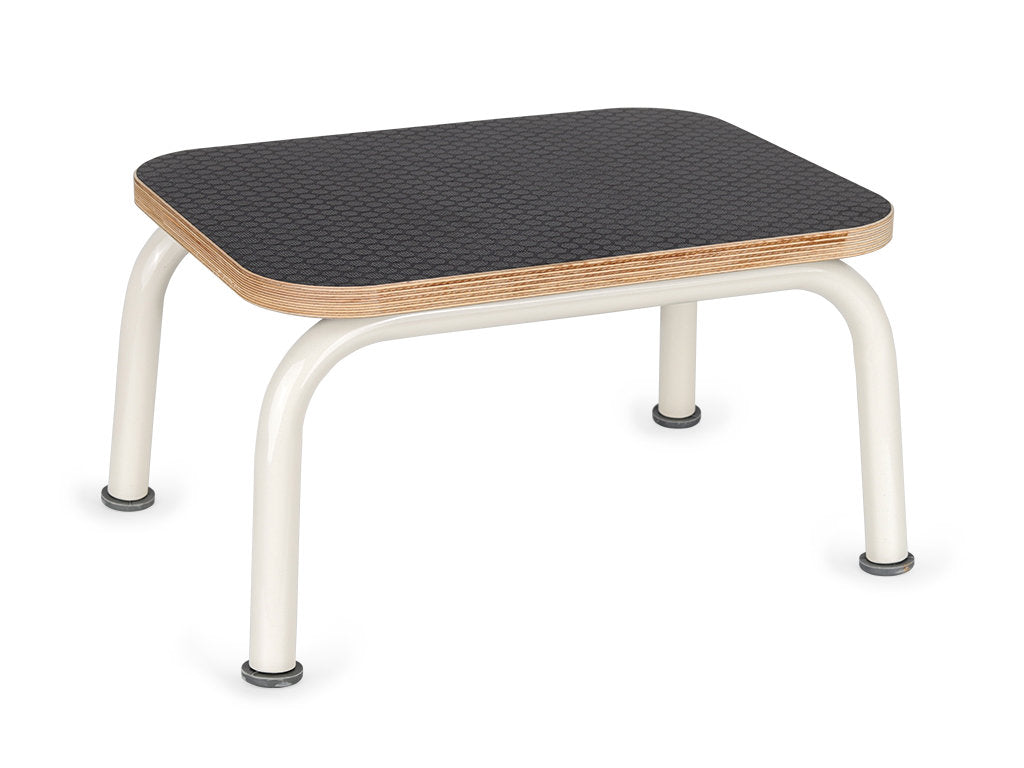 Metalen opstapje, Wit