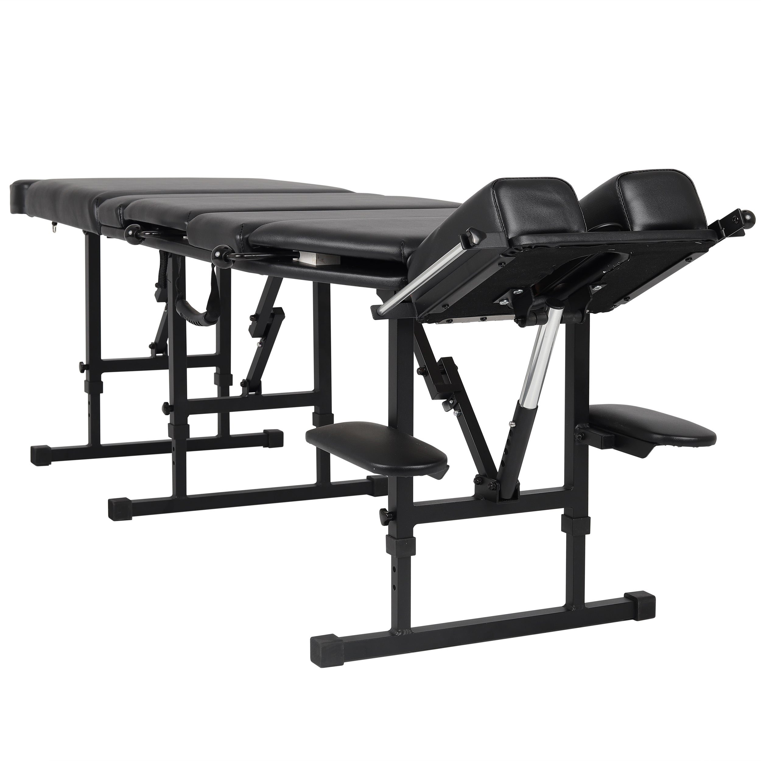 Draagbare chiropractietafel Arena 180 Simply Texture, Zwart