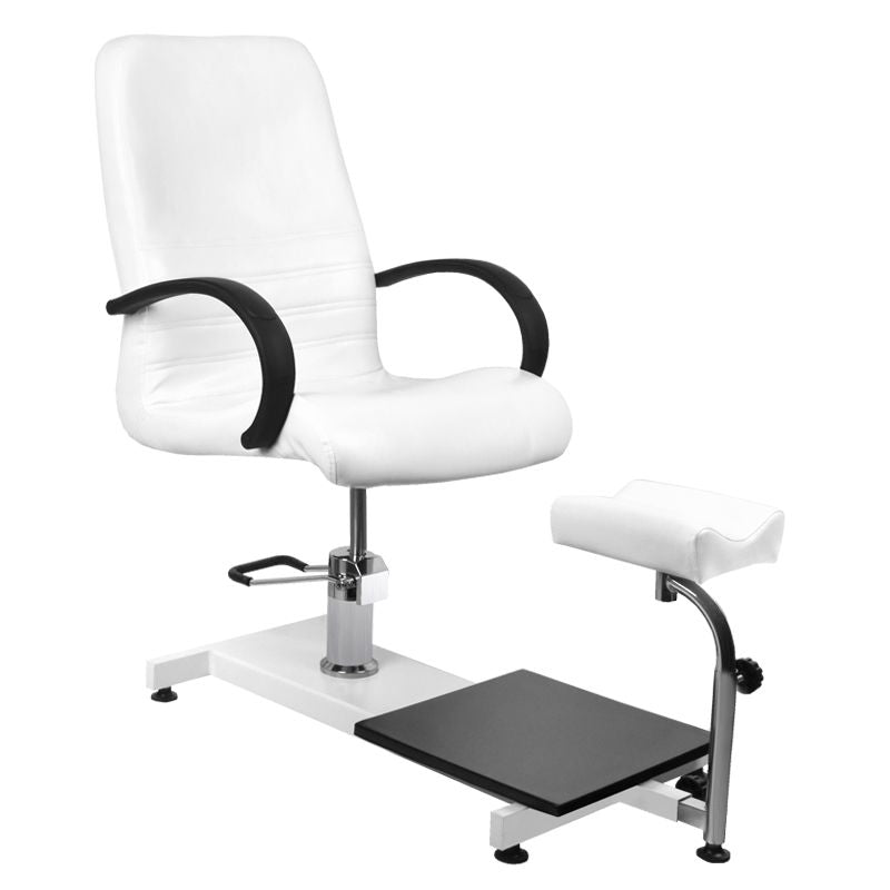 Cosmetic chair hyd. spa 100 pedi white