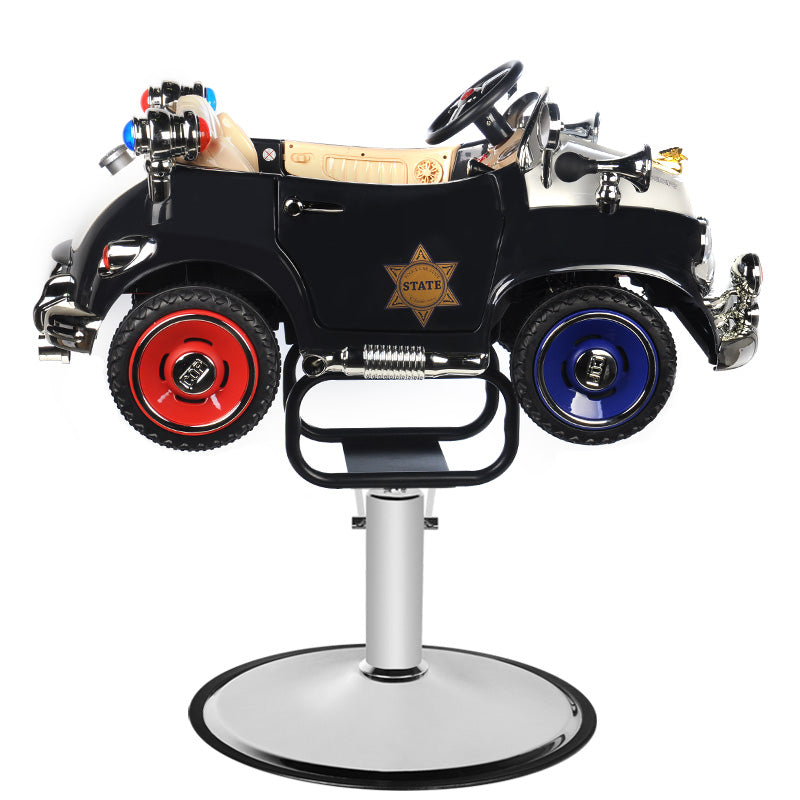 Kappersstoel speelgoedauto politie b082