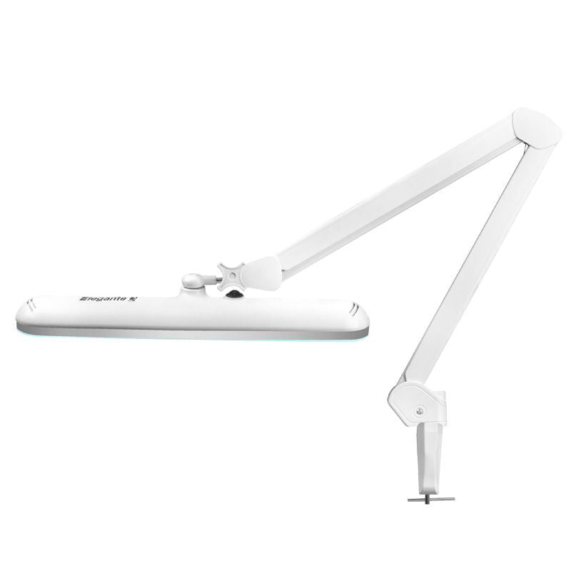 Elegante LED-werkplaatslamp 801st standaard witte bankschroef
