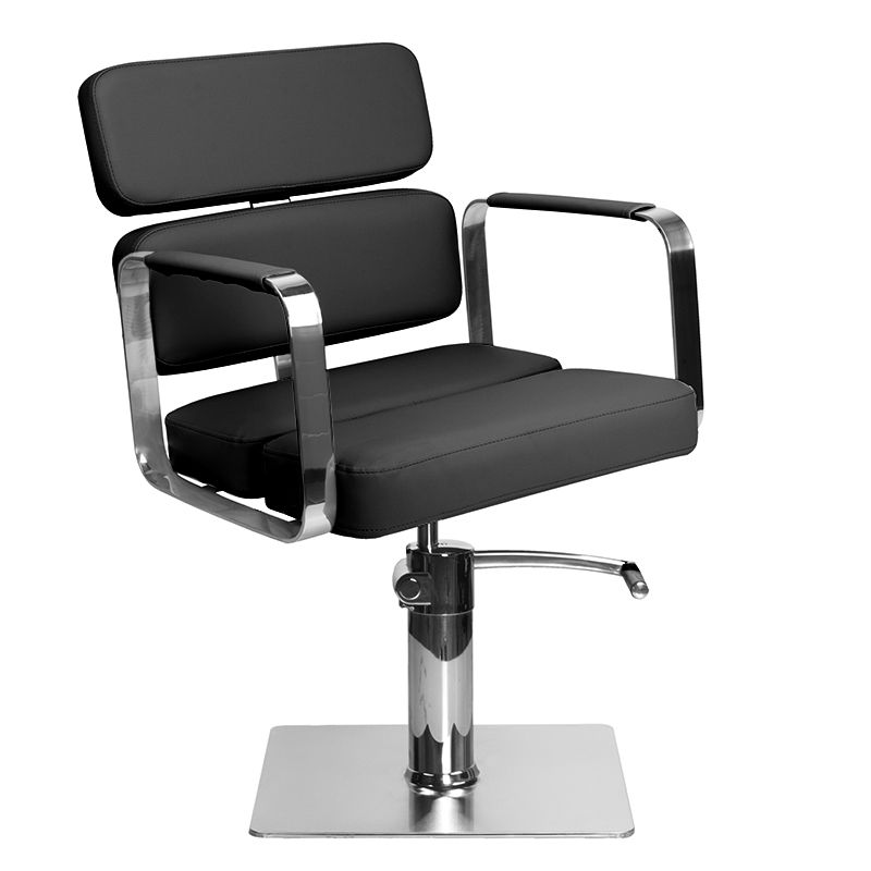 Gabbiano black hairdressing chair