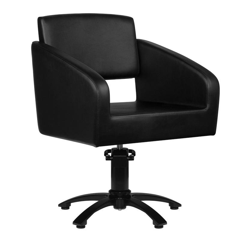 Gabbiano black bergen barber chair