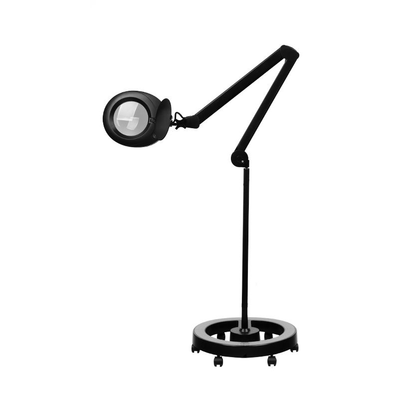 Elegante 6025 60 LED SMD 5D Zwarte loeplamp met statief