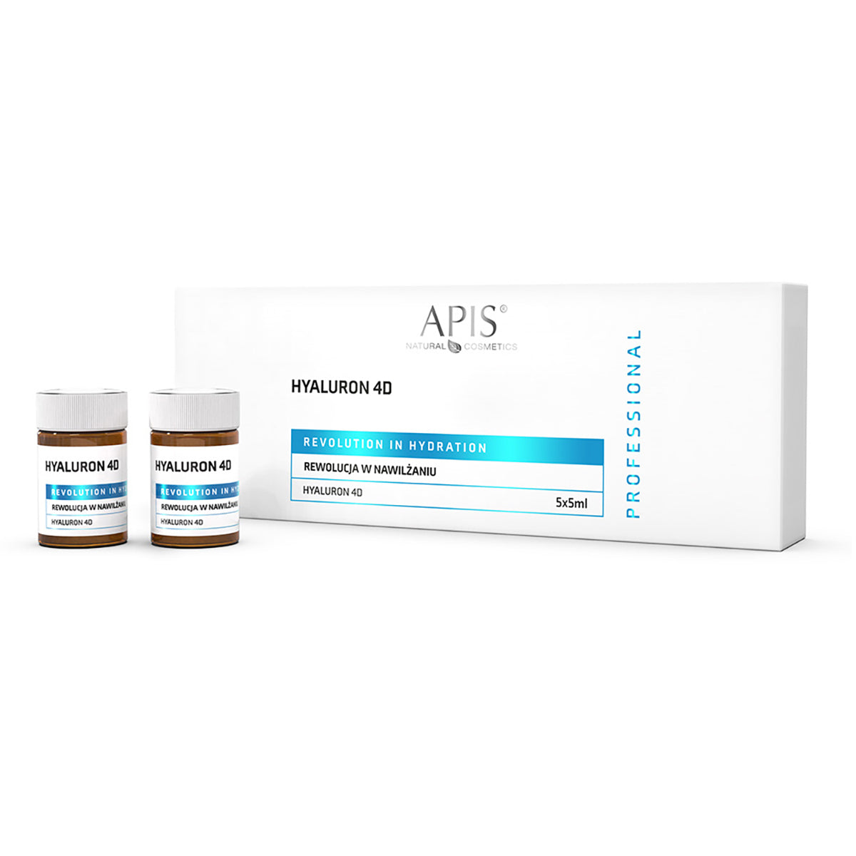 Apis ampoules a revolution in moisturizing hyaluron 4d 5x5ml