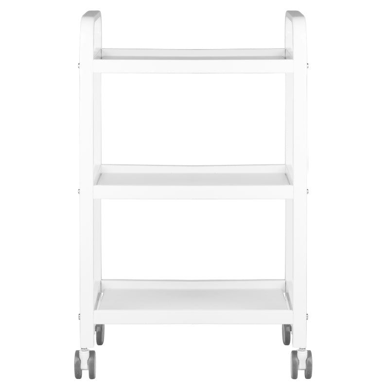 table -  cosmetic trolley Hs09 white