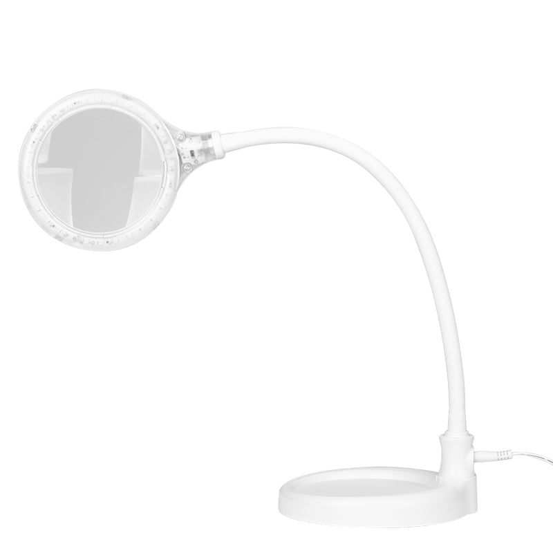 Elegante 2014-2r 30 led loeplamp smd 5d met standaard en clip voor op bureau