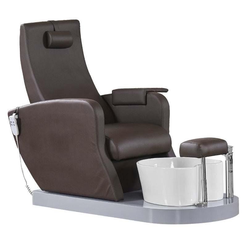 Spa chair for pedicure azzurro 016 brown