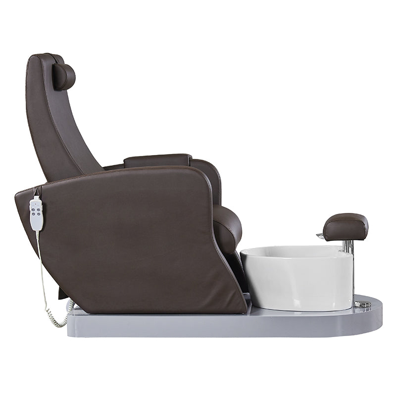 Azzurro Spa behandelstoel voor pedicure 016, bruin