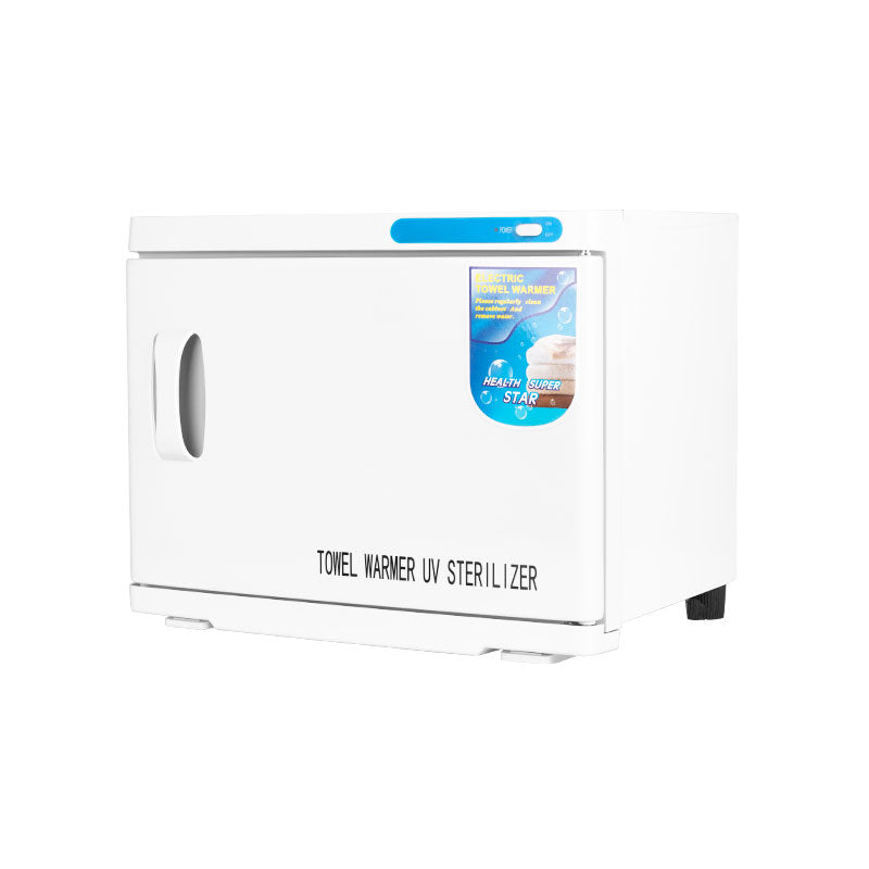 Handdoekverwarmer met uv-c 23l sterilisator wit