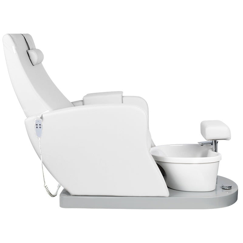 Azzurro Spa behandelstoel voor pedicure 016 wit