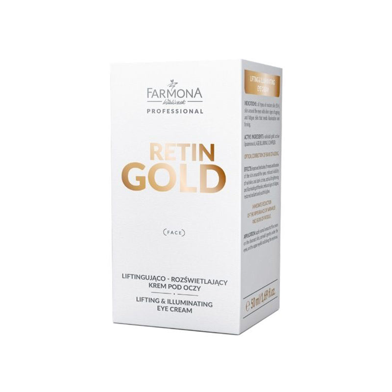 Farmona retin goud liftende en verhelderende oogcrème 50 ml
