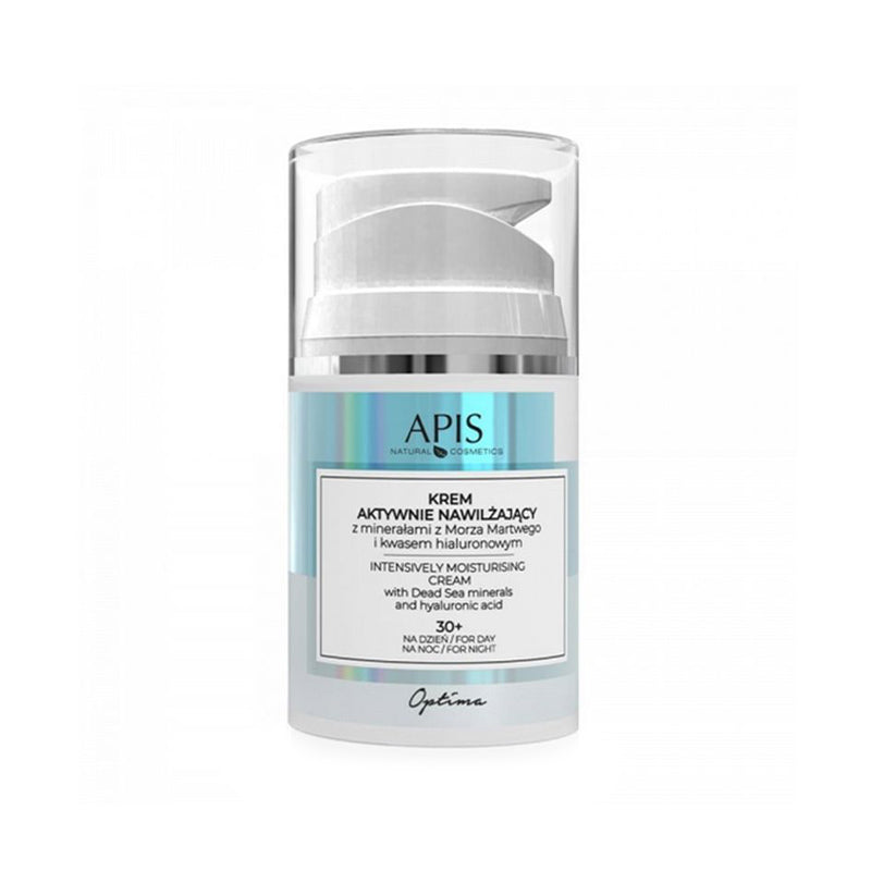 Apis optima, actieve hydraterende crème met mineralen uit de Dode Zee en hyaluronzuur, dag en nacht 30+, 50 ml