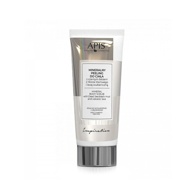 Apis inspiration, minerale bodyscrub met zwarte modder uit de Dode Zee en vulkanische lava - anti-cellulitis, 200 ml