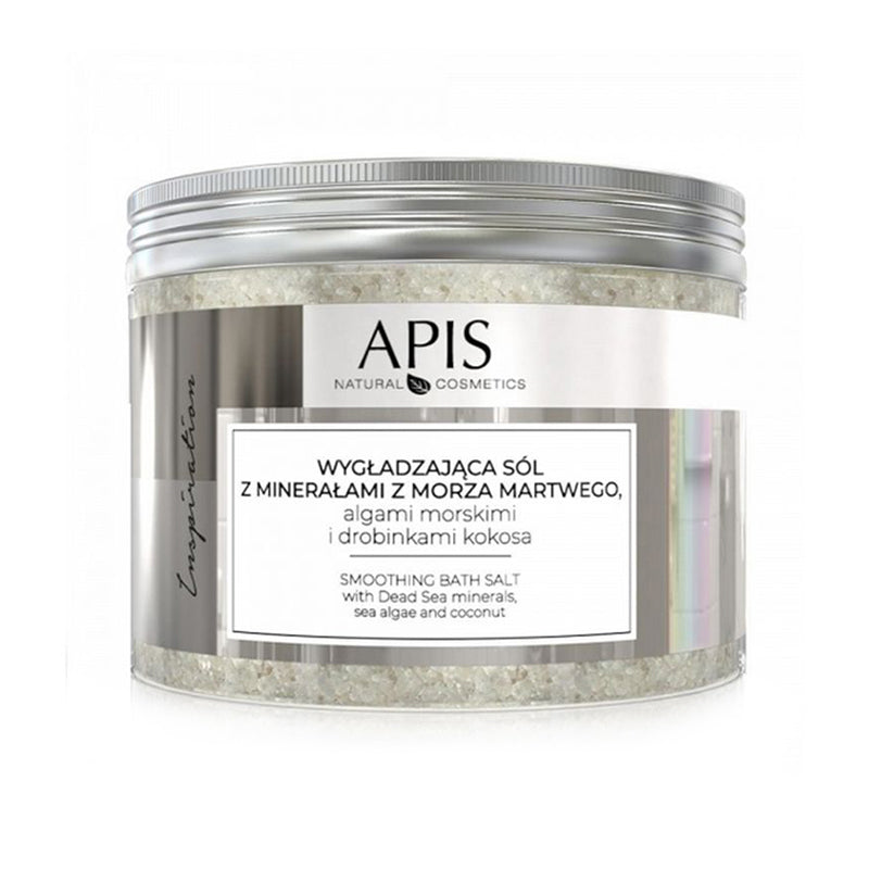 Apis inspiration, verzachtend badzout met mineralen uit de dode zee, zeealgen en kokosnootdeeltjes, 650 g