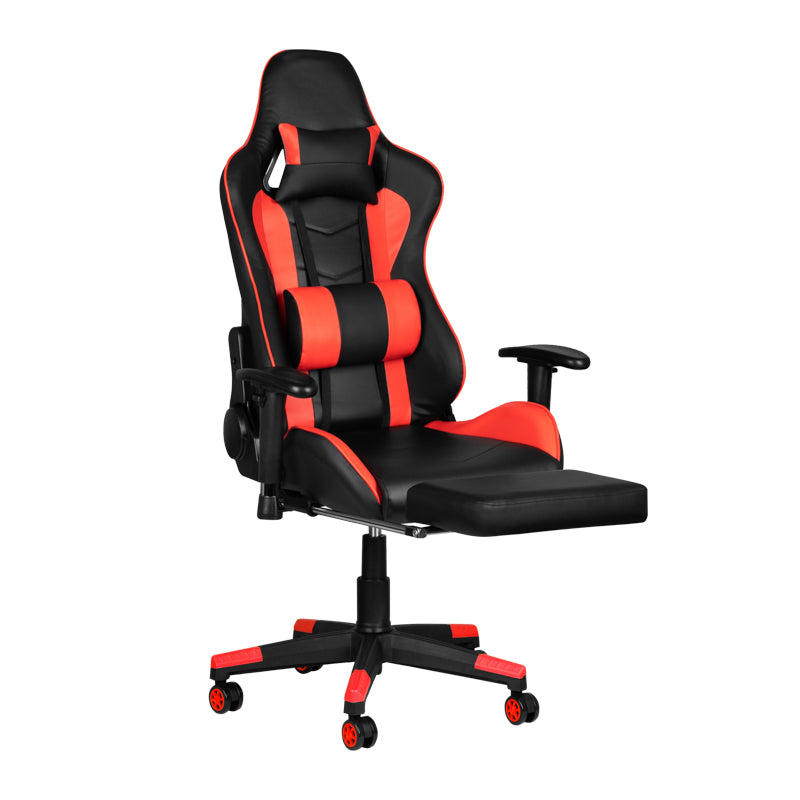 PREMIUM 557 GAMING CHAIR WITH FOOTREST RED