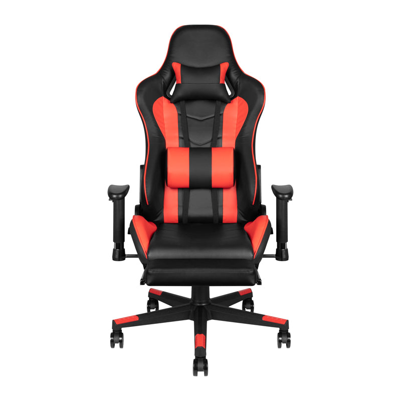 PREMIUM 557 GAMING CHAIR WITH FOOTREST RED