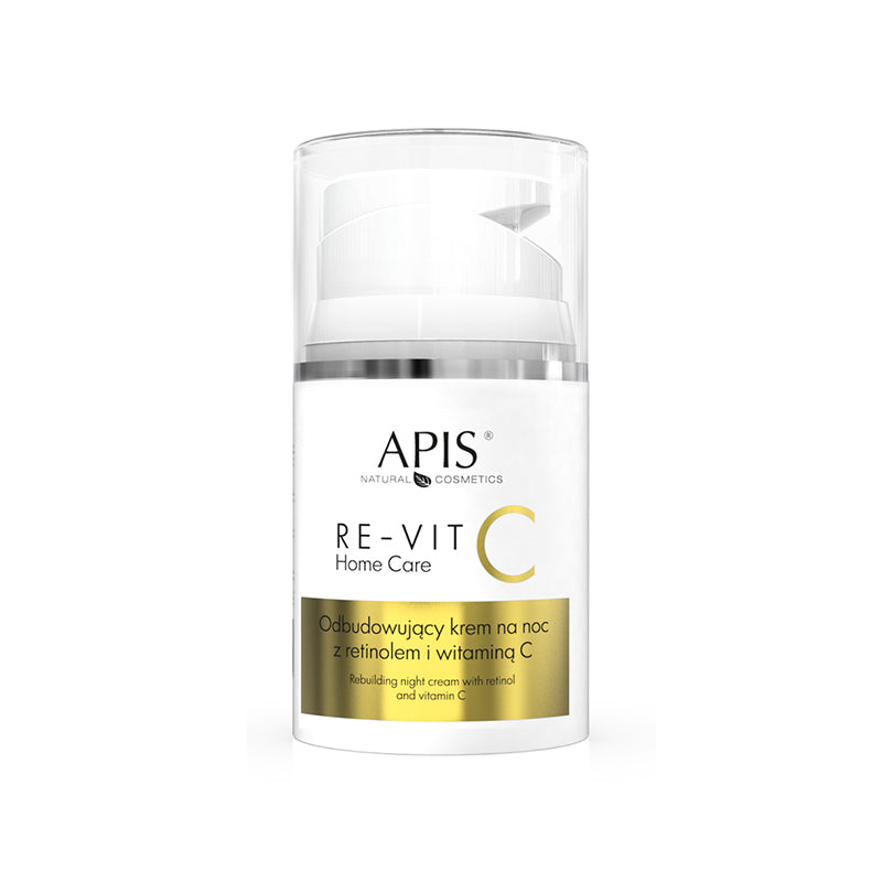 APIS RE-VIT C HOME CARE REBUILDING NIGHT CREAM WITH RETINOL AND VITAMIN C 50 ML