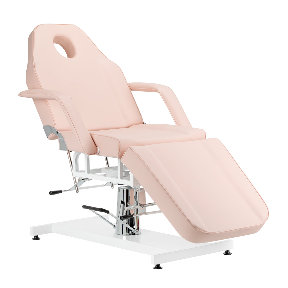 Hydraulische Behandelstoel Basic 210 roze