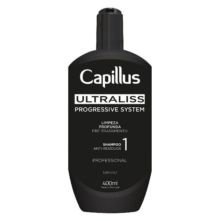 Capillus Ultraliss Nanoplastic, reinigende shampoo, stap 1, 400 ml