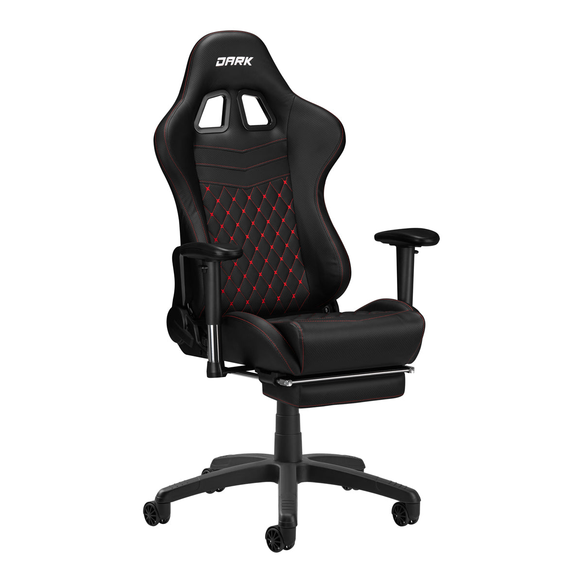 DARK Premium zwarte gamingfauteuil