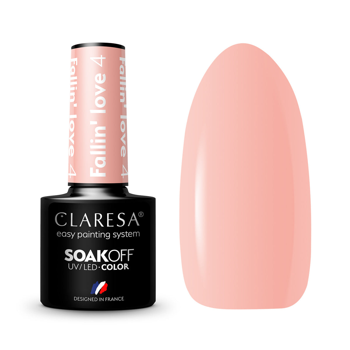 CLARESA Hybrid nail polish FALLIN "LOVE 4 -5g