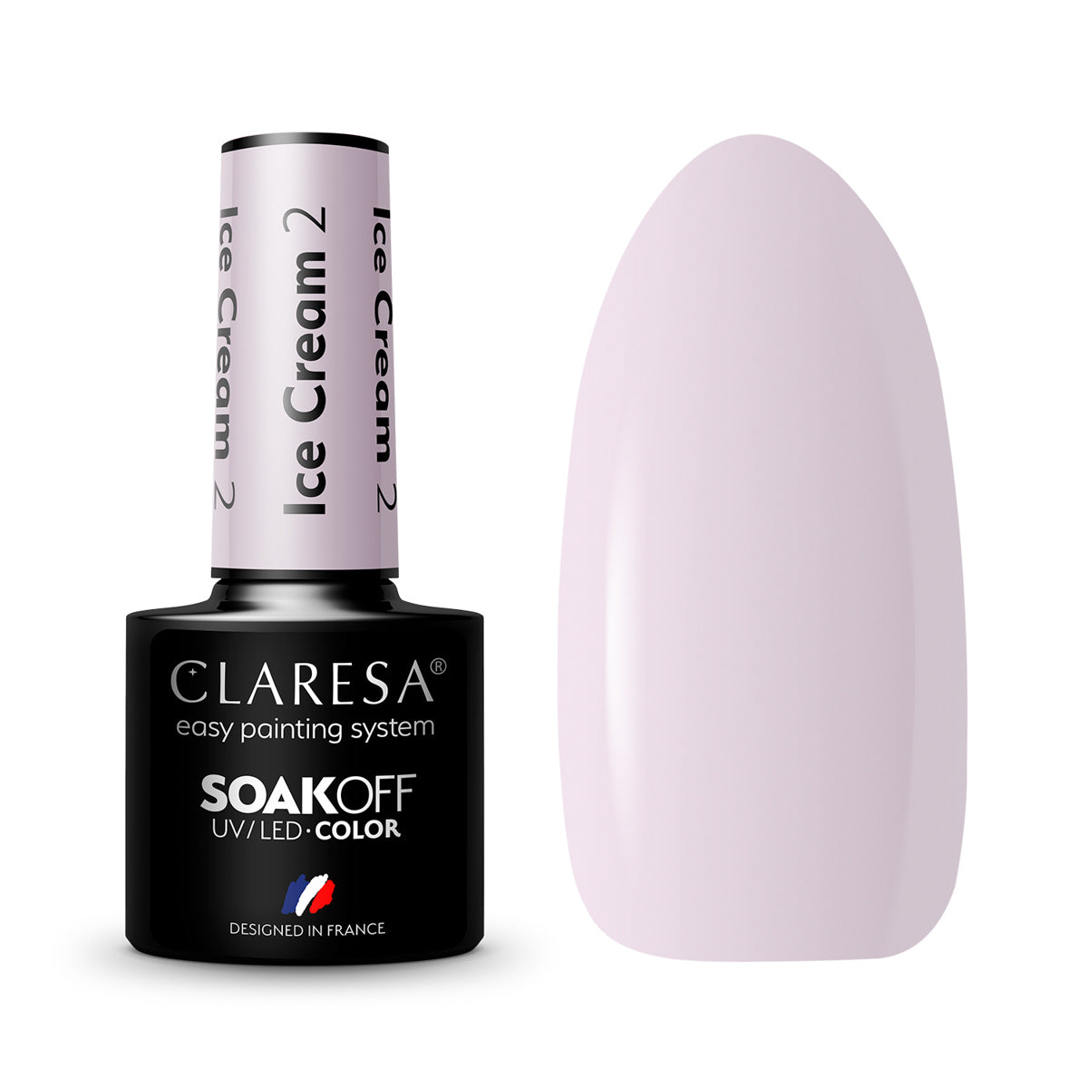 CLARESA hybrid polish Ice cream 2 -5g