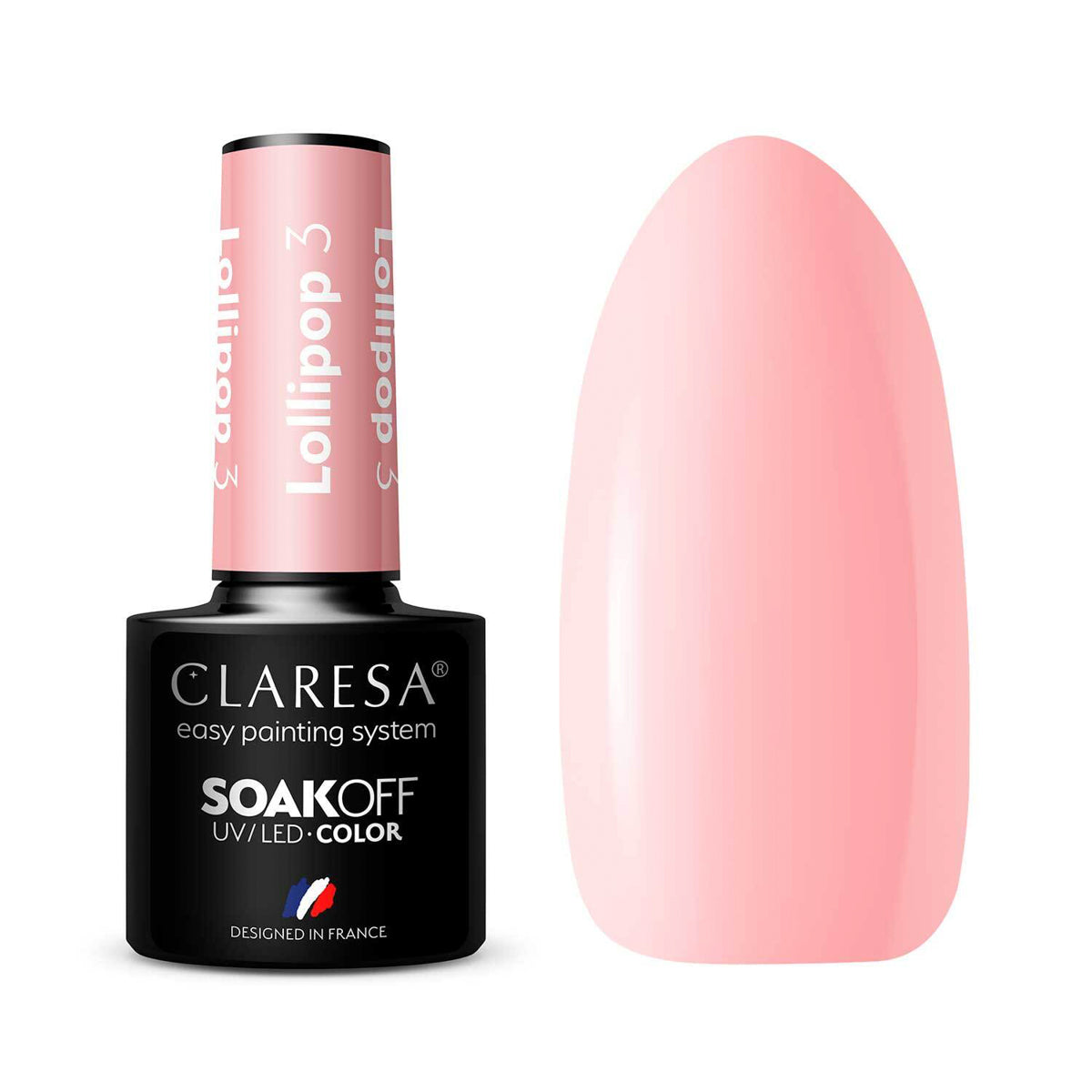 CLARESA Hybrid nail polish LOLLIPOP 3 -5g