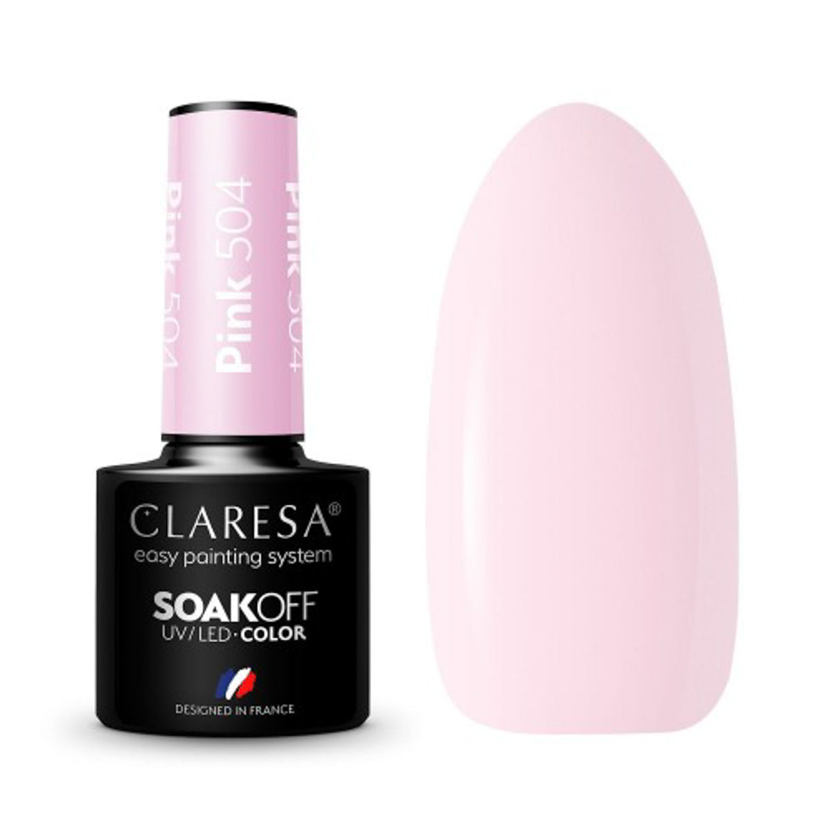 CLARESA Hybride nagellak ROZE 504 -5g