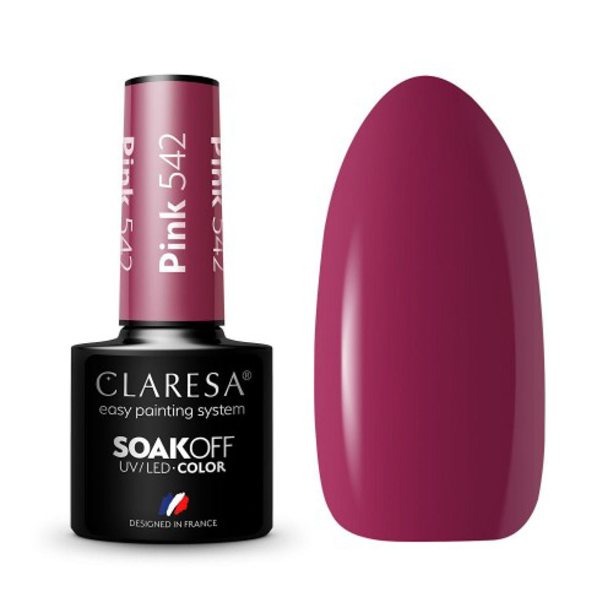 CLARESA Hybride nagellak ROZE 542 -5g