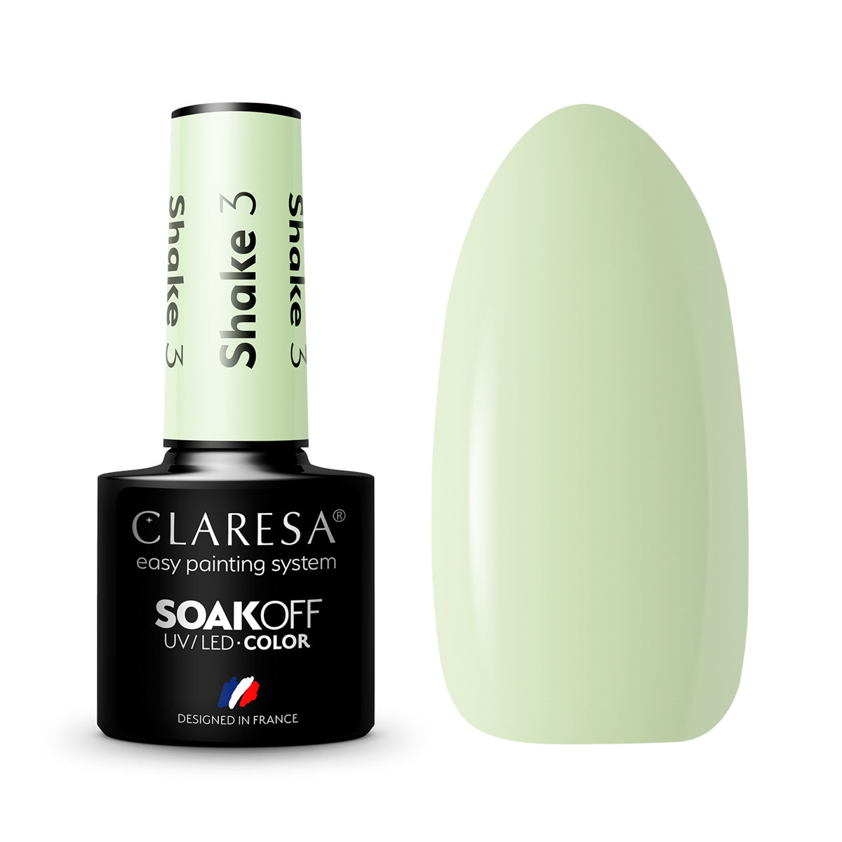 CLARESA Hybride nagellak SHAKE 3 -5g