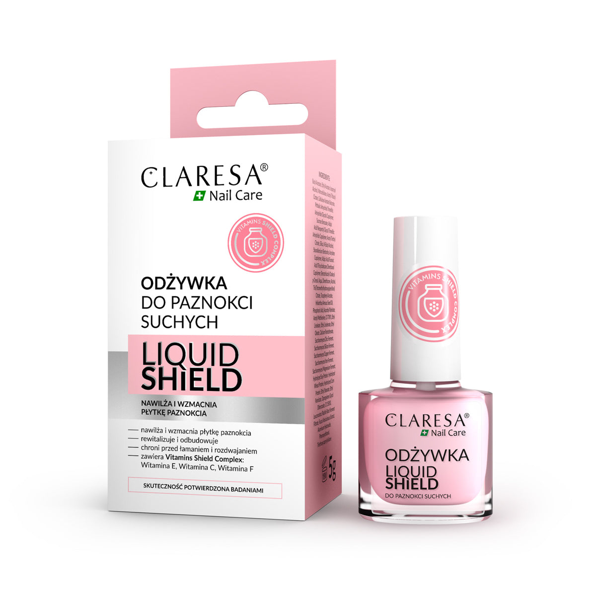 CLARESA Liquid Shield nagelconditioner 5 g