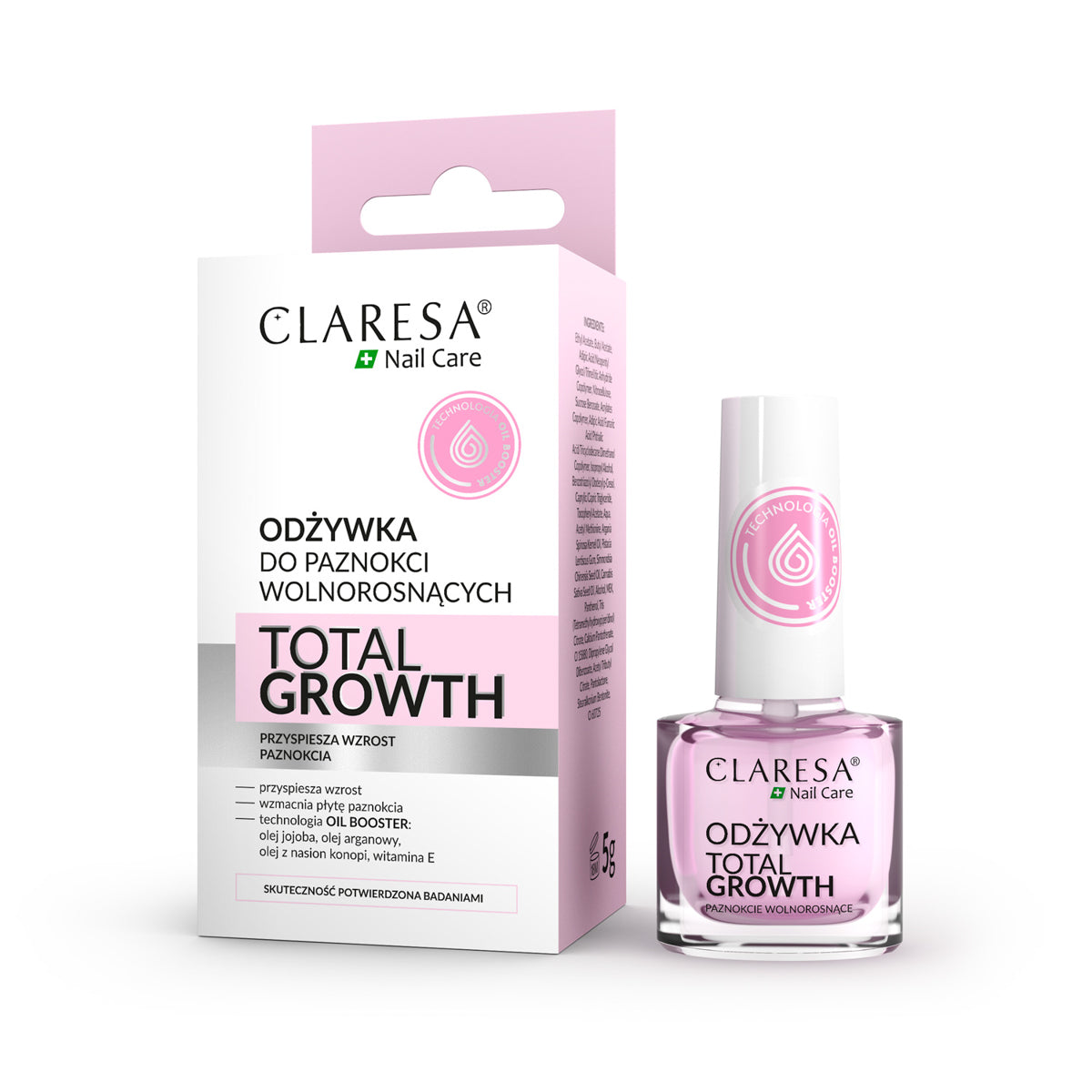 CLARESA Total Growth nagelconditioner 5 g
