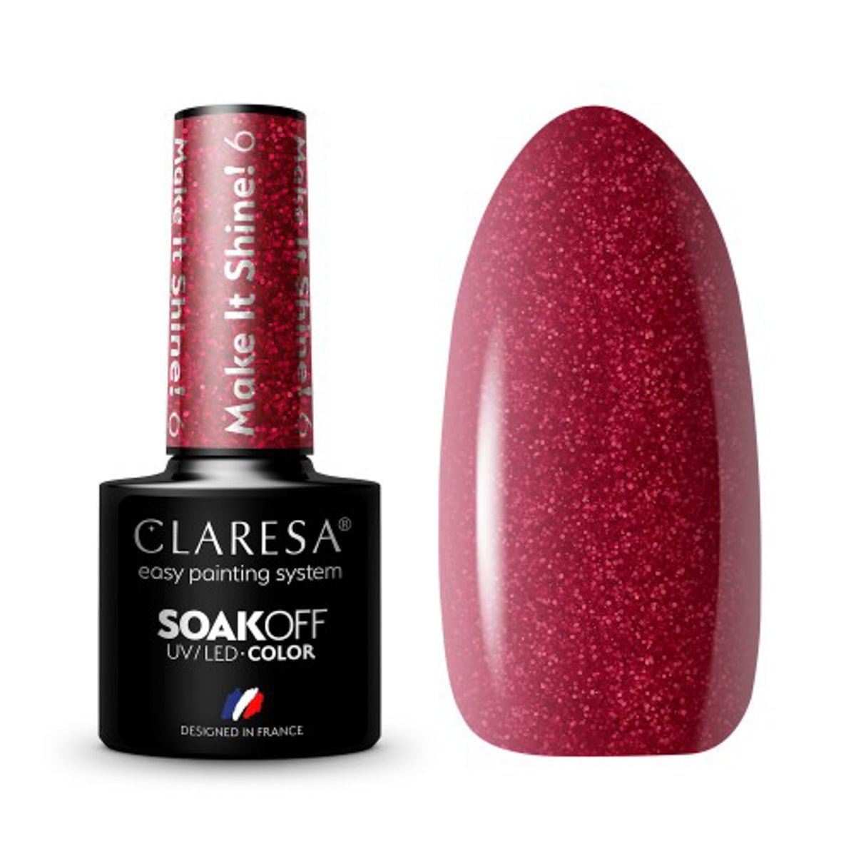 CLARESA Hybride nagellak Make It Shine! 5 -5 g