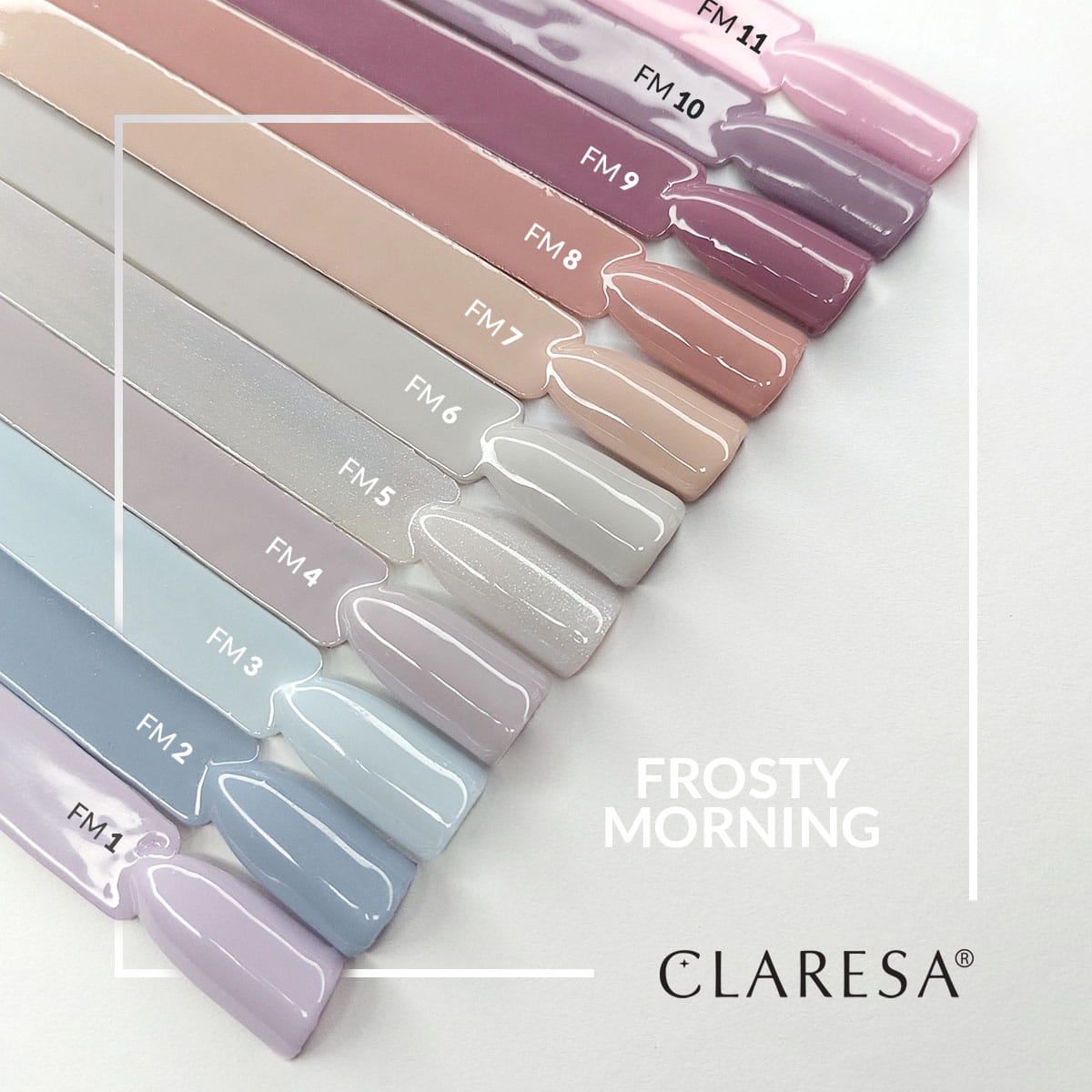 CLARESA Gellak Frosty Morning 2 -5g