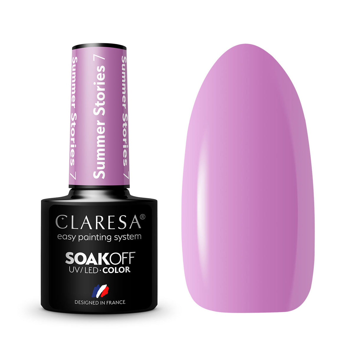 CLARESA hybride vernis SUMMER STORIES 7 -5g