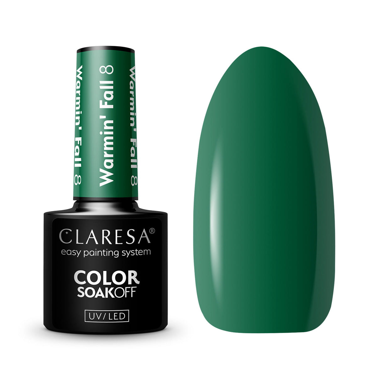 CLARESA Hybride Nagellak WARMIN "FALL 8 -5g.