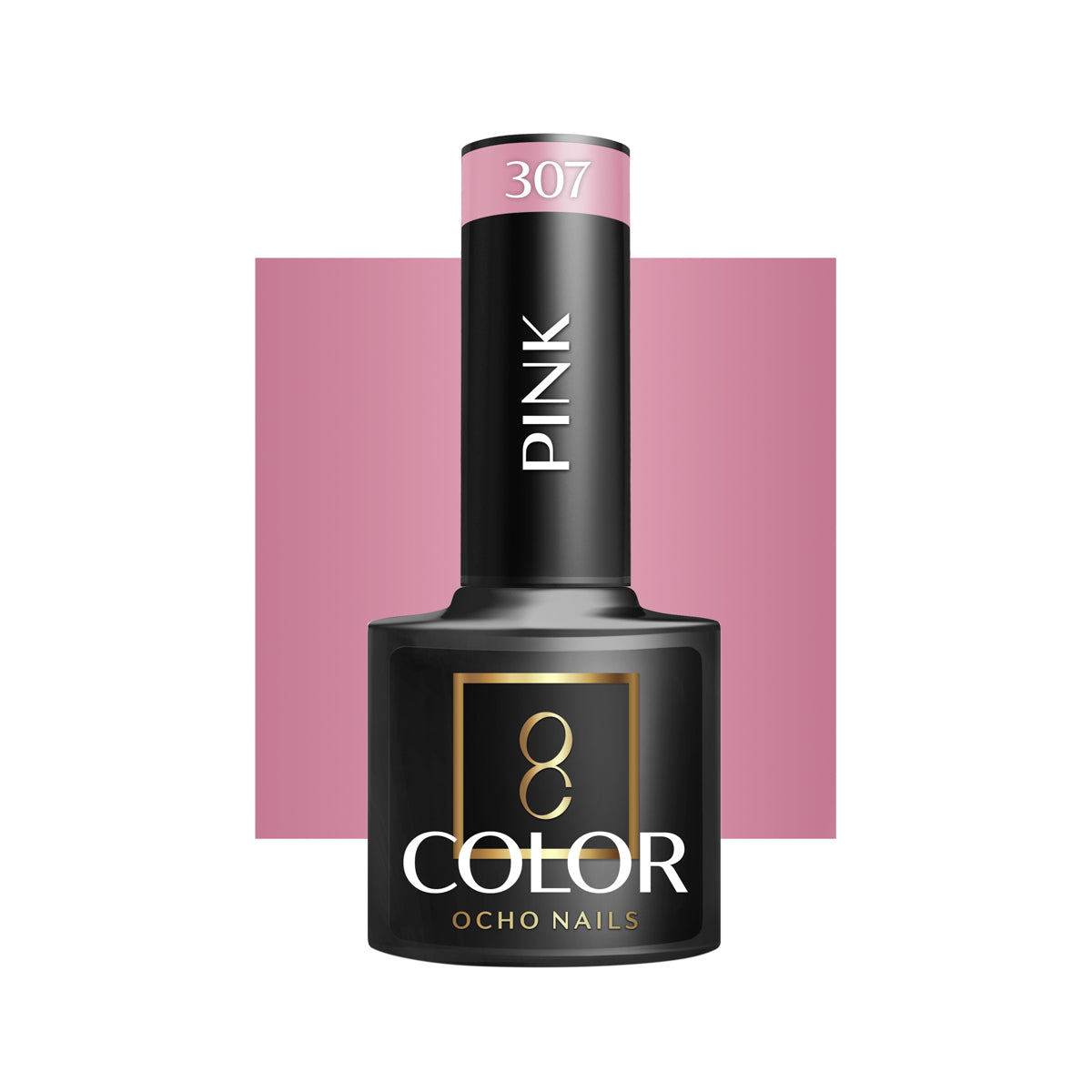 OCHO NAILS Hybride nagellak roze 307 -5 g